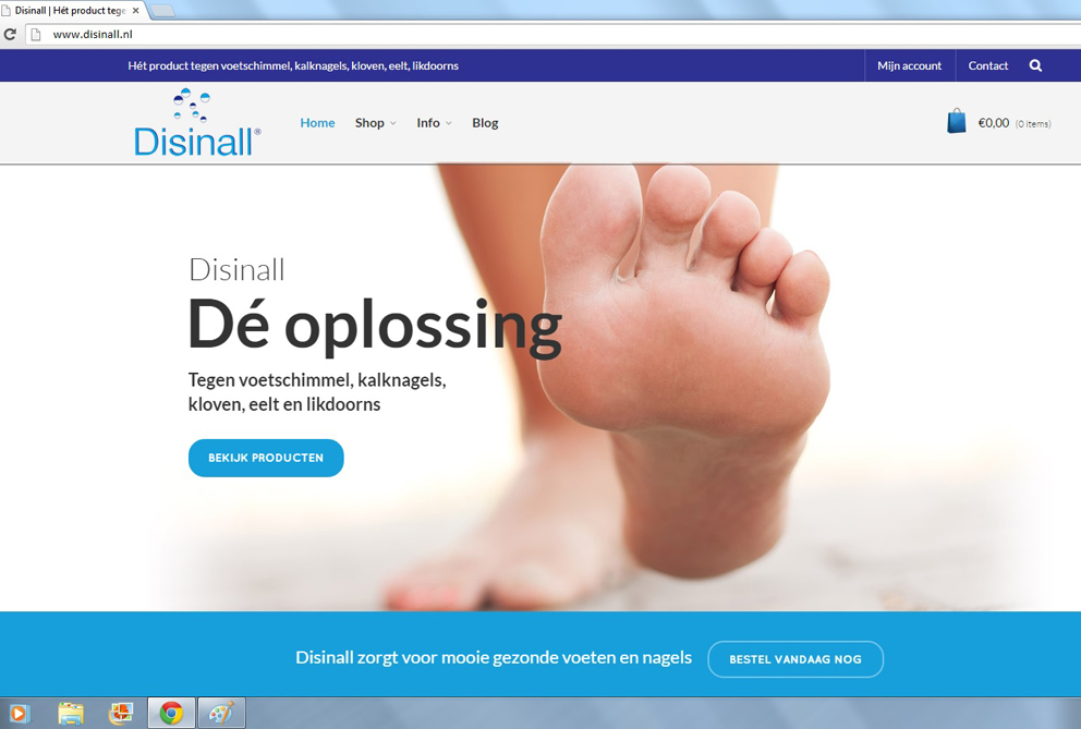 nieuwe website