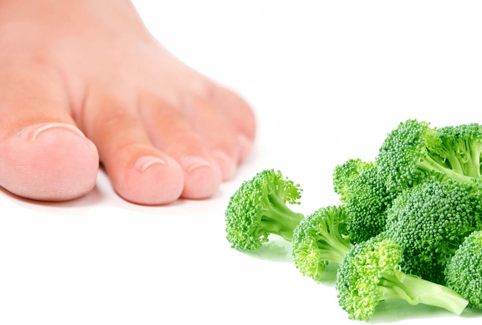 broccoli tegen voetschimmel